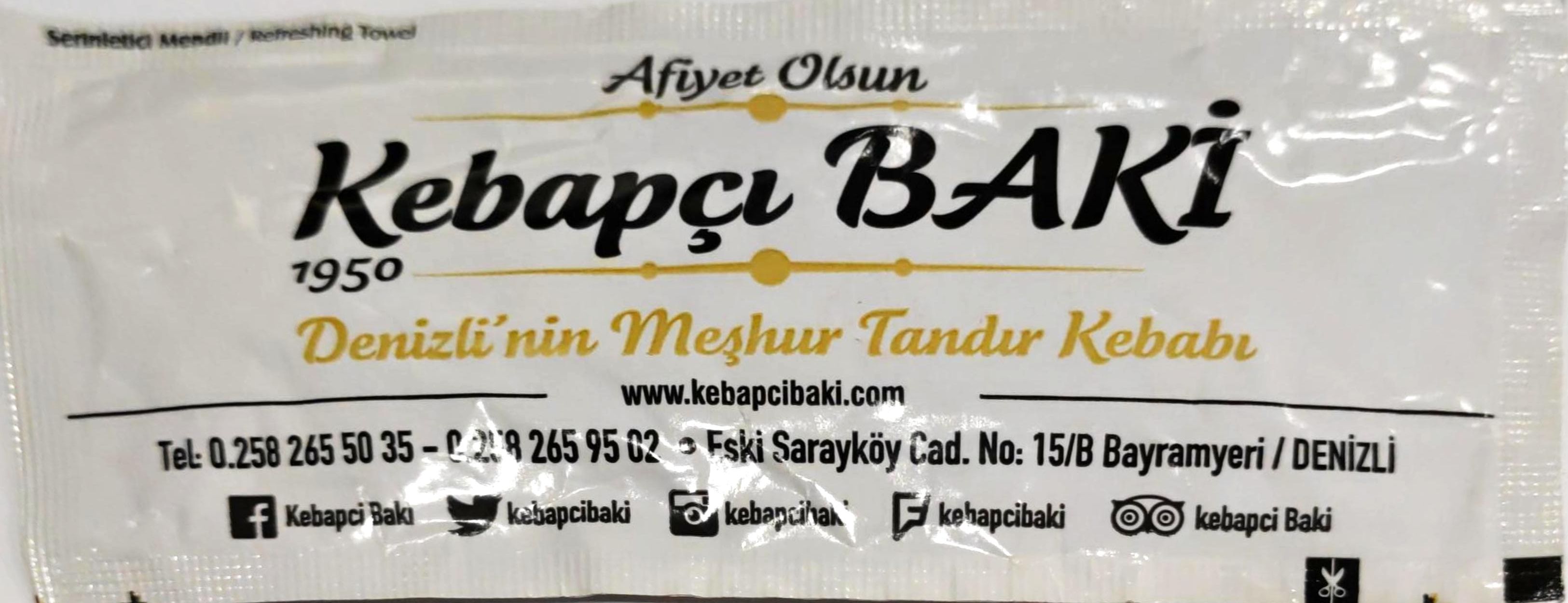 0514 Kebapçı Baki - Denizli